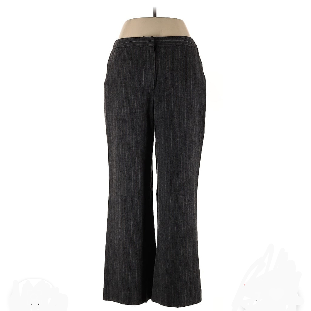 Anne Klein Gray Wool Pants